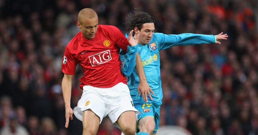 “I played against Lionel Messi for Man Utd – he did one thing that left me in big trouble”