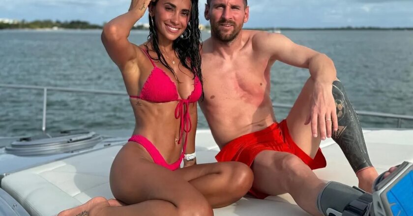 Lionel Messi's wife Antonela Roccuzzo stuns in boat photos as football star still recovers from Copa America injury