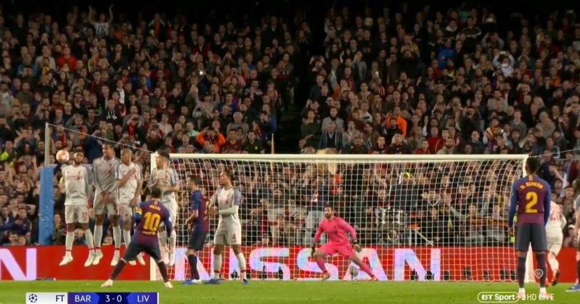 Messi Goal vs Liverpool 2019 UCL – Slow Motion 1080p