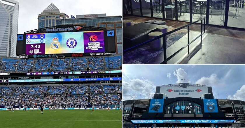 Real Madrid make the most of their visit to Bank of America Stadium