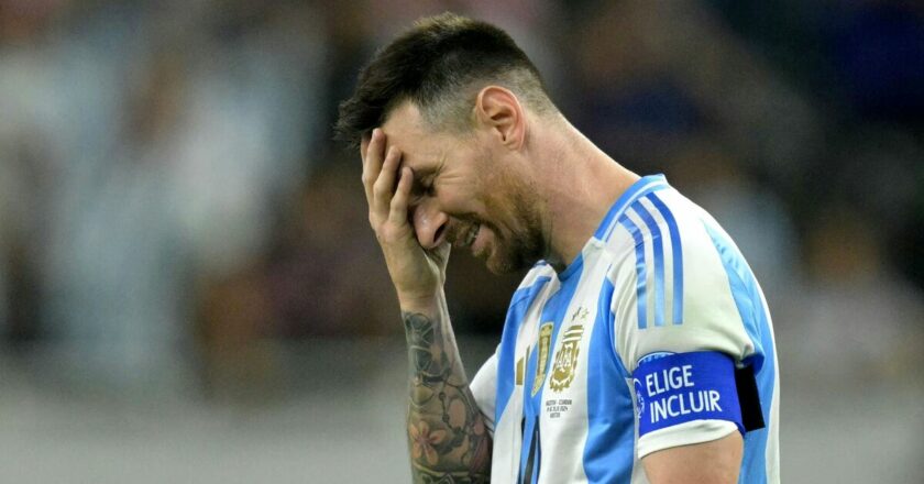 Lionel Messi blushes after Panenka penalty as Emi Martinez shows heroics