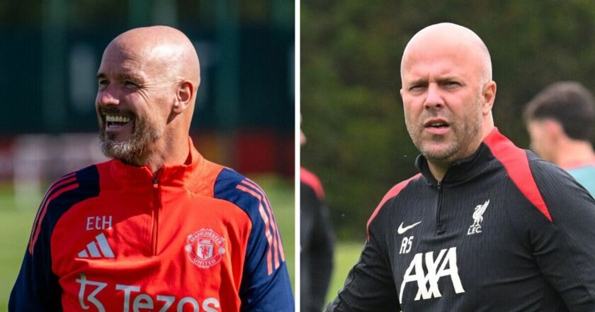 Erik ten Hag has already got the better of Arne Slot as Man Utd pull Liverpool's pants down