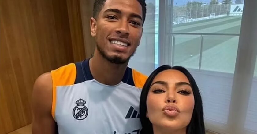 Kim Kardashian reportedly has a crush on Real Madrid player Jude Bellingham