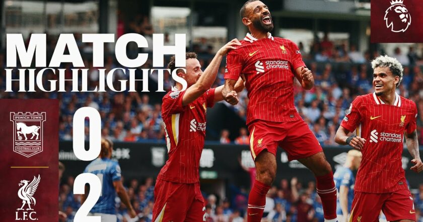 Another Salah record! 👑 | Ipswich Town 0-2 Liverpool | Premier League Highlights