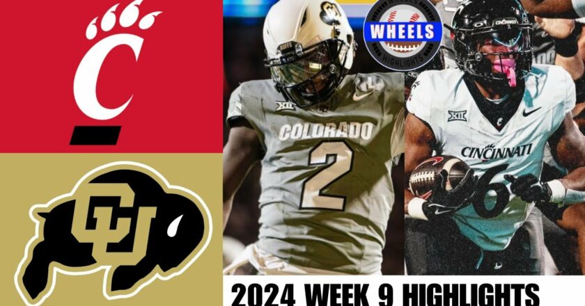 Colorado vs Cincinnati | Full Game Highlights | 2024 College Football Highlights