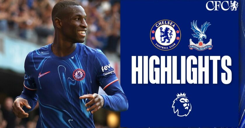 Chelsea 1-1 Crystal Palace | HIGHLIGHTS | Premier League 2024/25