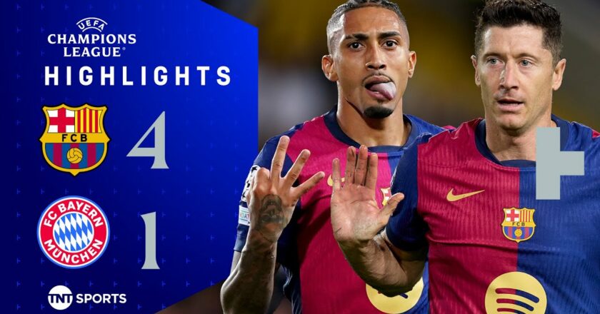 Raphinha Nets Brilliant Hat-Trick 🔥 | Barcelona 4-1 Bayern Munich | UEFA Champions League Highlights