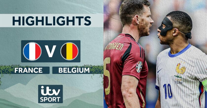 HIGHLIGHTS – France v Belgium | #EURO2024 | ITV Sport