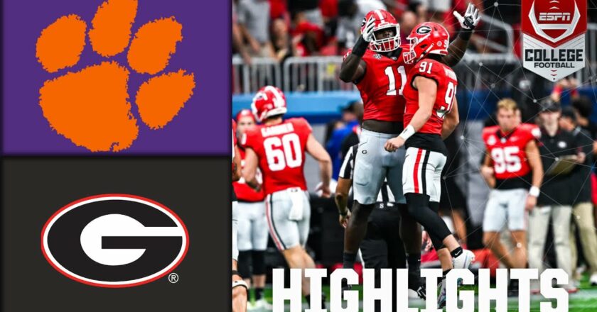 Clemson Tigers vs. Georgia Bulldogs | Full Game Highlights | ESPN College Football