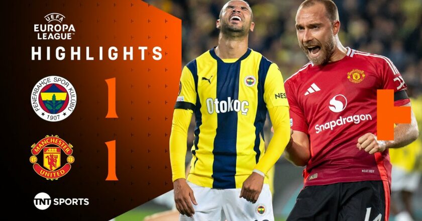 Spoils Shared In Turkey ⚔️ | Fenerbahce 1-1 Man United | UEFA Europa League Highlights