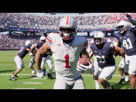 Ohio State vs Penn State – NCAA Football 11/2/24 Full Game Highlights (College Football 25 Sim)