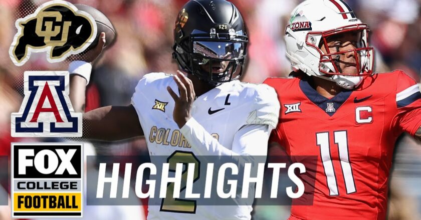 Colorado Buffaloes vs. Arizona Wildcats Highlights | FOX College Football