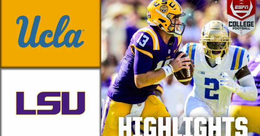 UCLA Bruins vs. LSU Tigers | Full Game Highlights | ESPN College Football