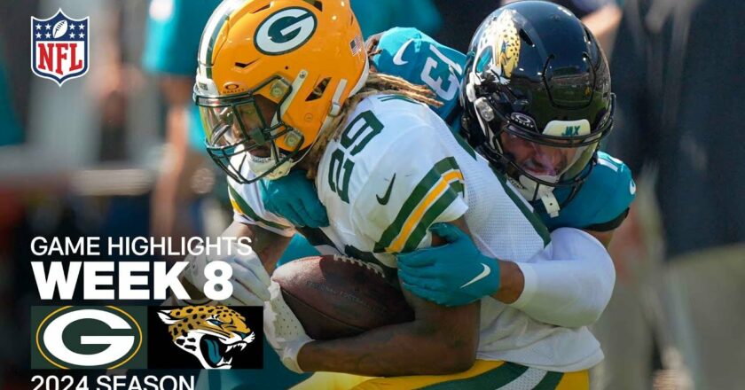 Green Bay Packers vs. Jacksonville Jaguars Game Highlights | NFL 2024 Season Week 8