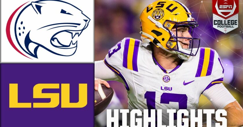 South Alabama Jaguars vs. LSU Tigers | Full Game Highlights | ESPN College Football