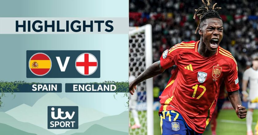 HIGHLIGHTS – Spain vs England | EURO 2024 Final | ITV Sport