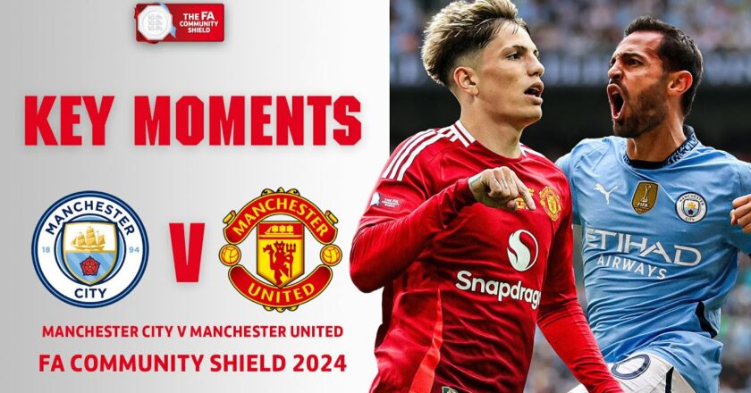 Manchester City v Manchester United | Key Moments | FA Community Shield 2024