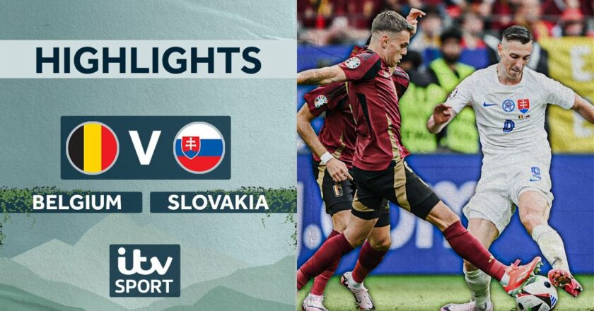 HIGHLIGHTS – Belgium v Slovakia | #EURO2024 | ITV Sport