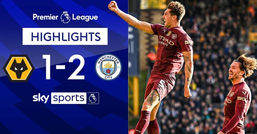 Stones scores 95th minute WINNER! 🤯 | Wolves 1-2 Man City | Premier League Highlights