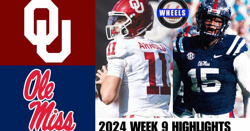 Oklahoma vs #18 Ole Miss | Full Game Highlights | 2024 College Football Highlights