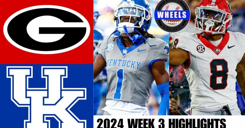 #1 Georgia vs Kentucky | Full Game Highlights | 2024 College Football Highlights