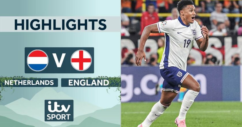 HIGHLIGHTS – Netherlands vs England | #EURO2024 | ITV Sport