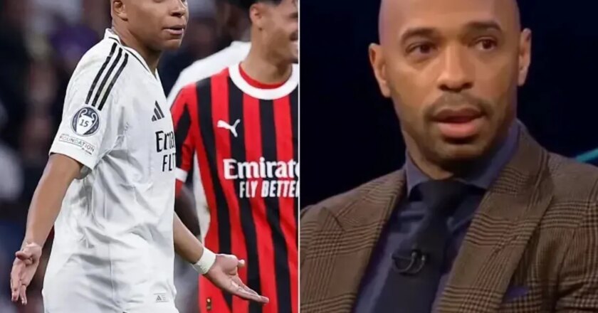 Henry's dig at Mbappé: "He never runs, Bellingham plays as a striker and midfielder"