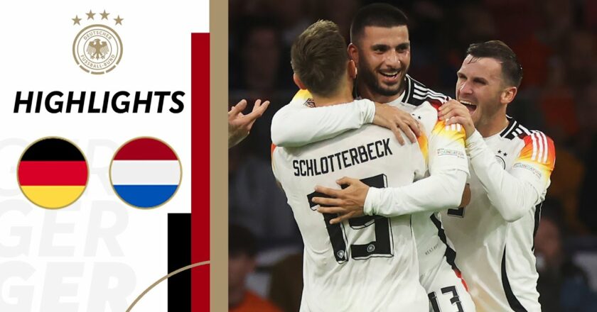 Undav & Kimmich score beautifully! | Netherlands vs. Germany 2-2 | Highlights | Nations League