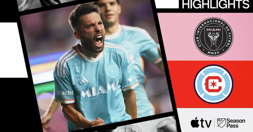 Inter Miami CF vs. Chicago Fire FC | Jordi Alba Game-Winner! | Full Match Highlights | July 20, 2024