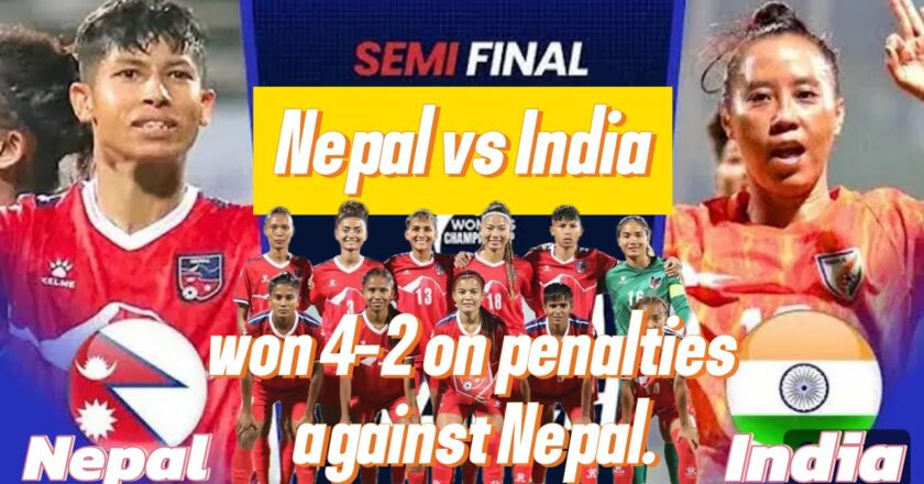 Nepal vs India Highlights SAFF women's Football 2024| Nepal won the match 4-2 In penalty