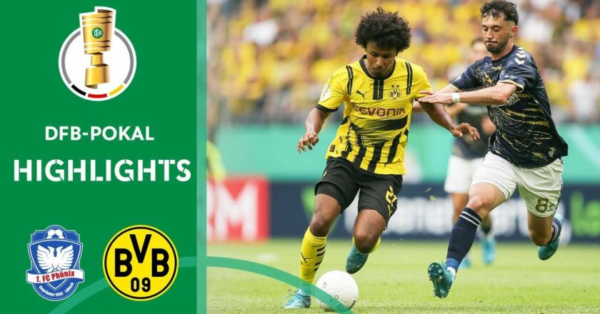 Underdog scores! | 1. FC Phönix Lübeck vs Borussia Dortmund 1-4 | Highlights | DFB-Pokal First Round