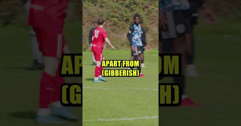 Sunday League Rafael Leao Mic'd Up #football #shorts #micdup #sports #soccer #sundayleague