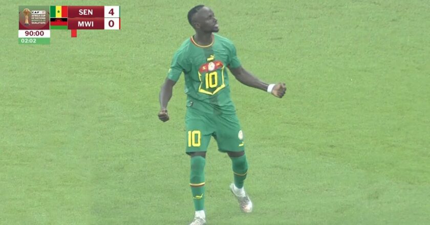 Sadio Mané Tonight SCORED with Senegal vs Malawi | 1080i HD