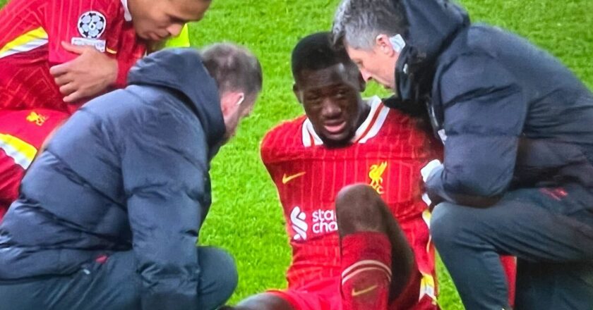 Liverpool star Ibrahima Konate on the verge of tears as Real Madrid win takes unfortunate turn