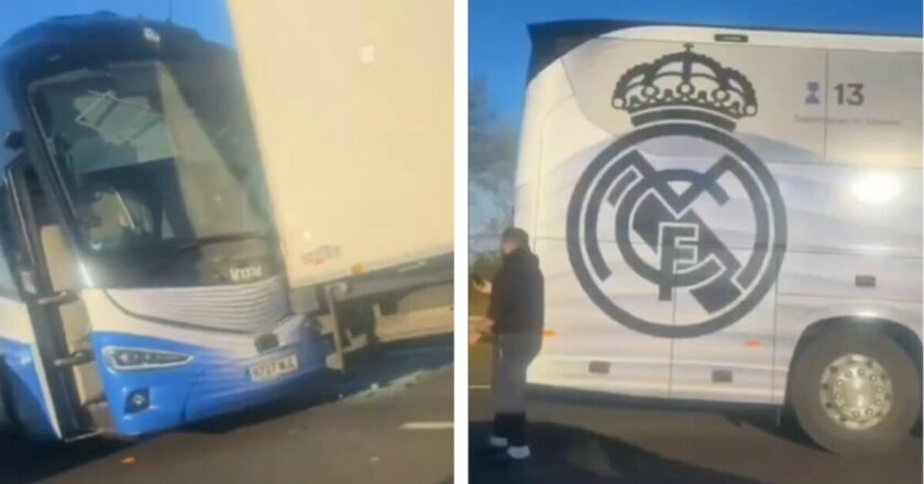 Real Madrid bus crashes on M40 motorway after Liverpool defeat