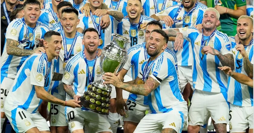 Argentina Men's National Football Team Named Best AIPS Team of 2024