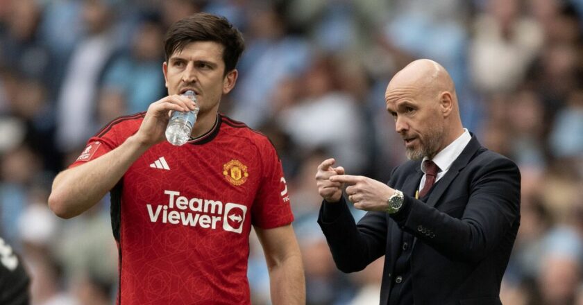 Man Utd star Harry Maguire targets Erik ten Hag with Ruben Amorim verdict