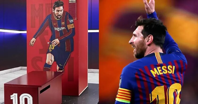 Barcelona turn to Messi to make money: locker for sale at exorbitant price