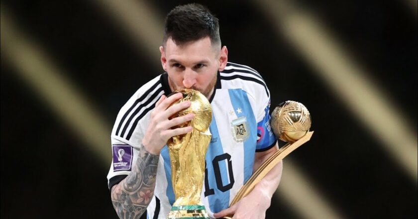 “Lionel Messi has shaken Hands with Paradise” -Peter Drury Poetic Commentary on Messi winning the WC