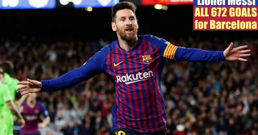 Lionel Messi ◉ All 672 Goals for Barcelona.