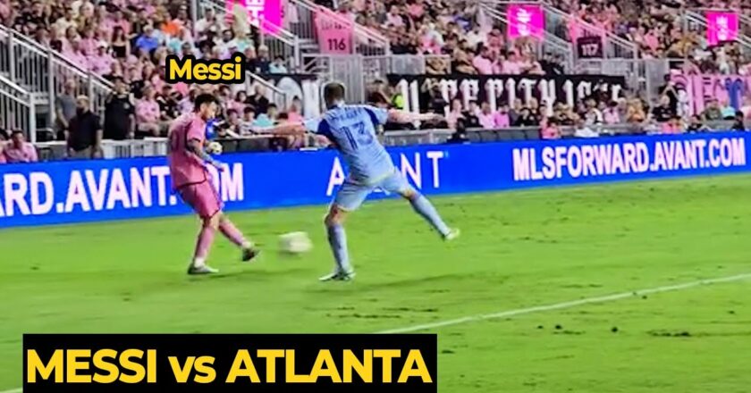 MESSI made beautiful ASSIST for Jordi Alba GOAL against Atlanta | Football News Today