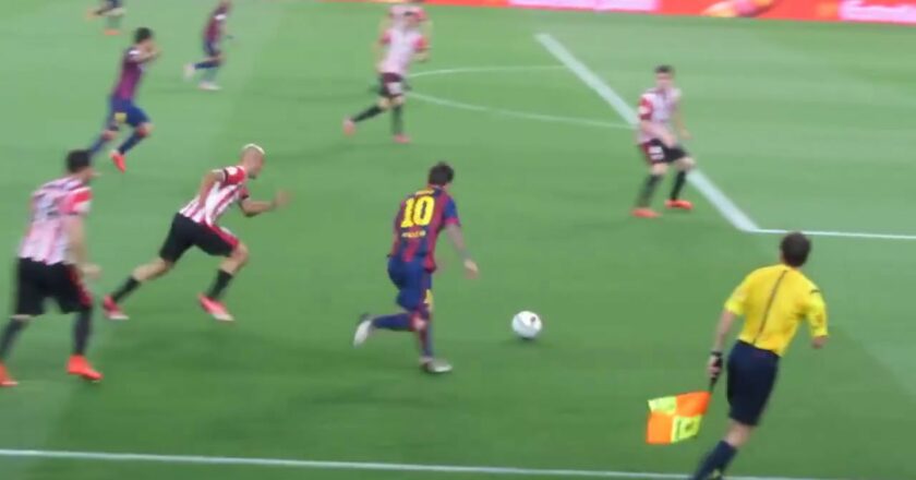 Fan Cam: Lionel Messi   Wonder Goal vs Athletic Bilbao HD