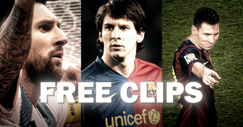 LIONEL MESSI FREE CLIPS | 4K UPSCALED | NO WATERMARK