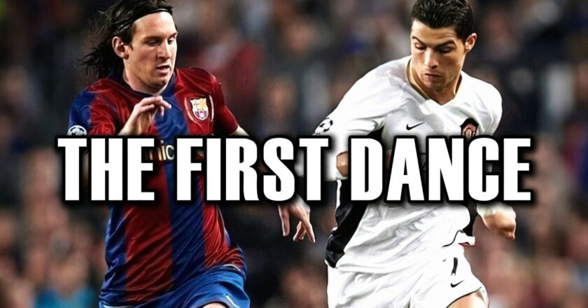 The day Messi and Ronaldo met for the first time