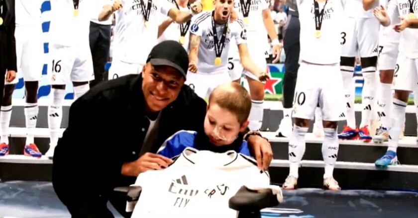 Mbappé grants last wish of French boy with incurable illness