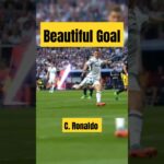 Beautiful goal‼️ Ronaldo vs Athletico Madrid #football #shorts #ronaldo #cr7 #goals #viralvideo